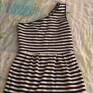 F21 One Shoulder Skater Dress